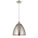 Innovations Lighting Bruno Marashlian Ballston Dome 12 Inch Mini Pendant - 516-1P-PN-MBD-12-PN