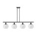 Innovations Lighting Bruno Marashlian Athens 48 Inch 4 Light Linear Suspension Light - 516-4I-OB-G124-8-LED