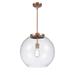 Innovations Lighting Bruno Marashlian Athens 15 Inch Large Pendant - 221-1S-AC-G122-16-LED