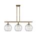 Innovations Lighting Bruno Marashlian Athens Deco Swirl 36 Inch 3 Light Linear Suspension Light - 516-3I-PN-G1213-10