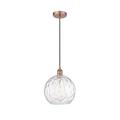 Innovations Lighting Bruno Marashlian Athens Water Glass 10 Inch Mini Pendant - 516-1P-BB-G1215-10-LED