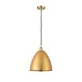 Innovations Lighting Bruno Marashlian Ballston Dome 12 Inch Mini Pendant - 516-1P-SG-MBD-12-SG-LED