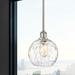 Innovations Lighting Bruno Marashlian Athens Water Glass 8 Inch Mini Pendant - 516-1S-PC-G1215-8-LED