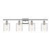 Innovations Lighting Bruno Marashlian Cobbleskill 36 Inch 4 Light Bath Vanity Light - 516-4W-PN-G1113-LED