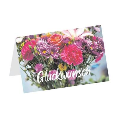 6er-Pack Glückwunschkarten »Blumenstrauß«, LUMA KARTENEDITION, 17.5x11.5 cm