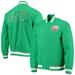 "Men's Boston Celtics Kelly Green Mitchell & Ness Hardwood Classics 75th Anniversary Authentic Warmup Full-Snap Jacket"