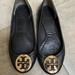 Tory Burch Shoes | Euc Tory Burch Ballet Flats | Color: Black/Gold | Size: 8