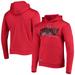 Men's New Era Cardinal Arizona Cardinals Combine Authentic Hard Hash Pullover Hoodie