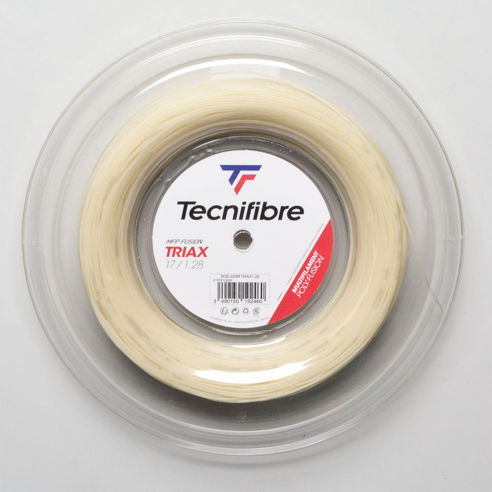 Tecnifibre Triax 17 1.28 660' Reel Tennis String Reels Natural