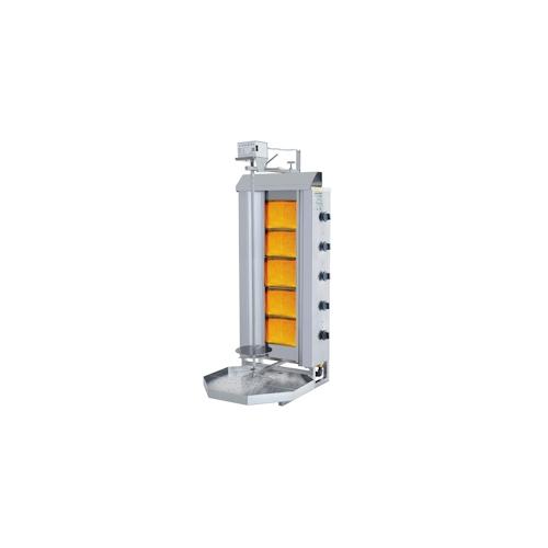 Dönergrill/Gyrosgrill – 5 Brenner max. 100 kg