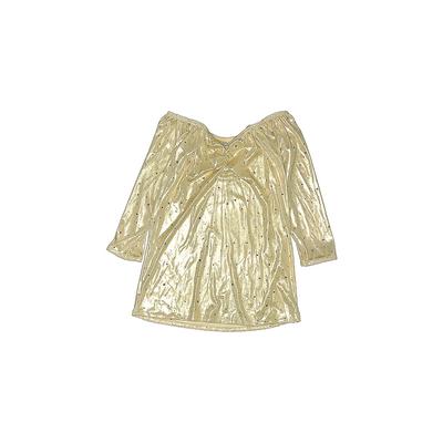 A Wish Come True Costume: Gold Solid Accessories - Kids Girl's Size 12