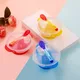 Filles Alimentaire Complémentaire en Silicone Souple pour Enfant Assiettes à Ventouse pour Bébé