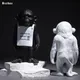 Arsthseats-Sculpture de Singe Banksy Statue de Gorille en Résine Artisanat d'Art de Rue