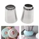 Embouts en acier inoxydable Romeo Flower Mouth pour Pâtisserie et Chamonix Embouts pour ConfHavre