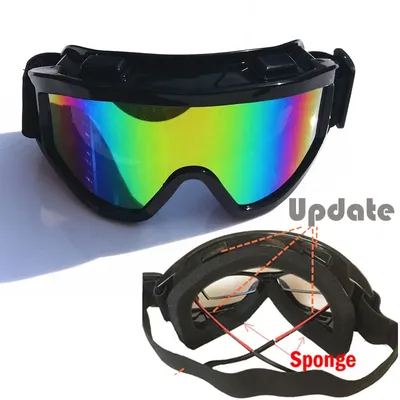 Lunettes de ski pour la neige lentille de myopie intégrée UV400 coupe-vent anti-poussière mise