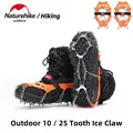 Natureifa-Couvre-chaussures coordonnants en acier inoxydable crampons de neige équipement de plein