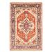 ECARPETGALLERY Hand-knotted Serapi Heritage Red Wool Rug - 4'0 x 5'10