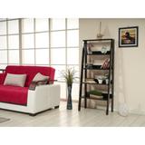 5 Tier Modern Ladder Bookshelf, Wood Frame Bookshelf for Small Spaces in your Living Rooms, Office Furniture Bookcase