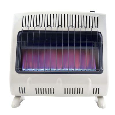 Mr Heater 30000 BTU Vent Free Blue Flame Propane Gas Wall or Floor Indoor Heater - 26.75