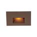 WAC Lighting 5" Wide Horizontal LED Step and Wall Light with Amber