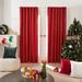 Deconovo Back Tab Blackout 52 Width Curtains (2 Panel)