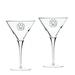 Northwest Missouri State Bearcats 10oz. 2-Piece Luigi Bormioli Titanium Martini Glass Set