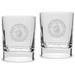 Pace University Setters 11.75oz. Square Double Old Fashioned Glass Set