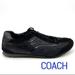 Coach Shoes | Coach Kodie Canvas Black Sneakers | Color: Black | Size: 6.5