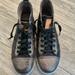 Coach Shoes | Coach Limited Edition Snake Metallic High Top Tennis Shoes Nwt | Color: Black/Gray | Size: 9