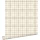 Papier peint à carreaux - 53 cm x 10,05 m de Estahome beige