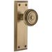 Grandeur Fifth Avenue Solid Brass Rose Privacy Door Knob Set with