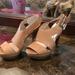 Michael Kors Shoes | New Michael Kors Leather Beige Tan Heels Size 6.5 M | Color: Cream/Tan | Size: 6.5