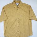 Columbia Shirts | Columbia Short Sleeve Button Down Shirt | Color: Tan/Yellow | Size: M