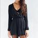 Urban Outfitters Pants & Jumpsuits | Alice & Uo Full Sleeve Romper | Color: Black | Size: Xs