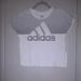 Adidas Shirts & Tops | Adidas Girls Top | Color: Gray/White | Size: 10g