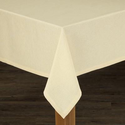 Wide Width DANUBE TABLECLOTHS by LINTEX LINENS in Yellow (Size 60" W 84" L)