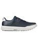 Skechers Men's Relaxed Fit: GO GOLF Drive 5 LX Shoes | Size 9.0 | Navy/Gray | Leather/Synthetic | Arch Fit