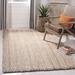 White 108 x 0.5 in Indoor Area Rug - Gracie Oaks Nowthen Geometric Handmade Flatweave Jute/ Natural/Ivory Area Rug Jute & | Wayfair