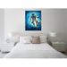 Red Barrel Studio® "Lone Ranger" Gallery Wrapped Canvas By Chiara Magni Canvas in Black/Blue/Gray | 25 H x 20 W x 1.5 D in | Wayfair