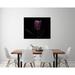 Latitude Run® "Protea Dark" Gallery W xrapped Canvas By Elise Catterall Canvas in Black | 16 H x 20 W x 1.5 D in | Wayfair