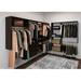 Dotted Line™ Grid 120" W Closet System Corner System Manufactured Wood in Brown | 120 W x 84 D in | Wayfair 4FEA634F878040FB80F324755641C42D