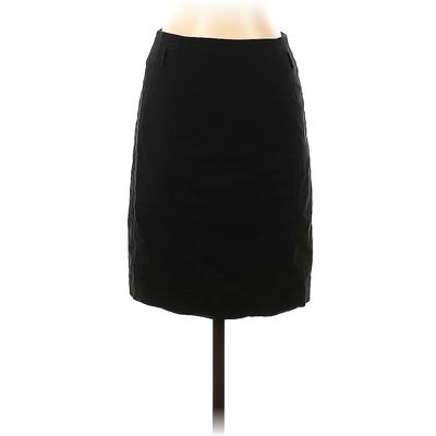 DKNY Casual Skirt: Black Solid Bottoms - Women's Size 2