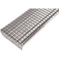 Gi-ro - Treppenstufe Gitterroststufe verzinkt 600x270 mm 30/30 rutschhemmend