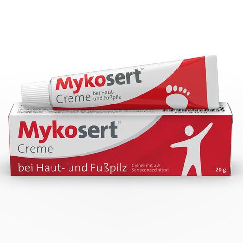 Mykosert Creme bei Haut- und Fußpilz 20 g