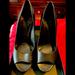 Burberry Shoes | Burberry Peep Toe Stilettos | Color: Black | Size: 39