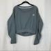 Adidas Tops | Adidas Women’s Running Waffle Weave Crop Top Sz Medium | Color: Gray | Size: M