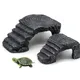 Accessoires d'aquarium de plate-forme de tortue île de reptile amphibiens rampe d'eau de tortue