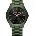 Michael Kors Accessories | Michael Kors Men's - Slim Runway Olive Stainless Steel Watch 44mm | Color: Green | Size: Os