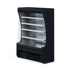 Wandkühlregal Kühlregal Kühlverkaufsregal. +3/+10°C. 500L. 1000x695x2020+10mm Image