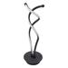 Orren Ellis Merrik Modern LED Spiral Desk Top Table Lamp Plastic/Metal in Black | 19.2 H x 5.9 W x 5.9 D in | Wayfair